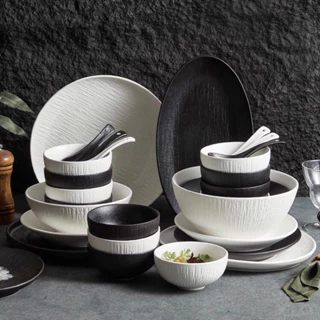 Bộ bát đĩa đá phiến cao cấp | Slate Dishes [có lẻ]