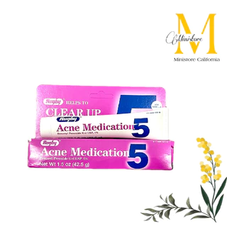 KEM GIẢM MỤN BENZOYL PEROXIDE 5 - CLEAR UP ACNE MEDICATION 5 (BPO 5) [42.5g]