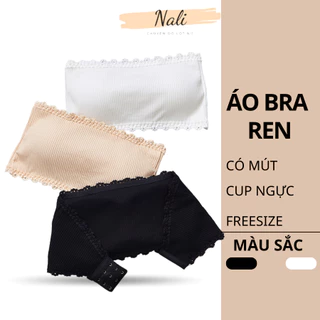 Áo Quây Ngực Không Dây Tăm Gân Siêu Dễ Thương Quyến Rũ NL012