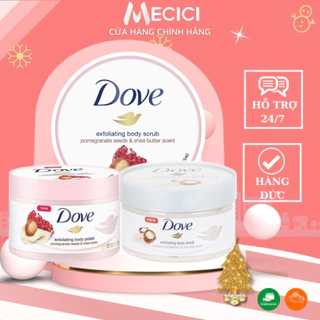 [BẢN ĐỨC - MỸ] Tẩy da chết Dove Exfoliating Body Polish Dưỡng da mịn màng tươi sáng - Shop Mecici