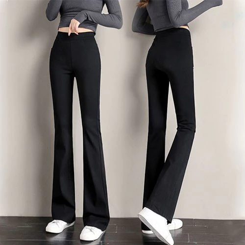 Quần Legging Chất Vải UMI Co Giãn 4 Chiều Cạp Cao Tôn Dáng D091