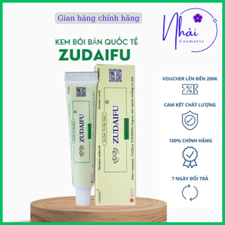 [Chính hãng] Kem ZUDAIFU quốc tế bôi Viêm da cơ địa, Hắc lào, Nấm ngứa đầu, Chàm, Tổ đỉa, Ghẻ nước, Vảy nến, tuýp 15Gr