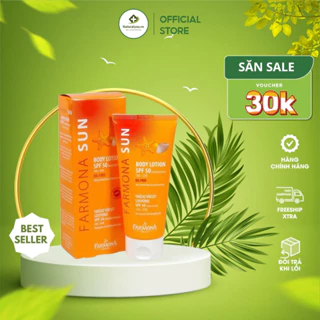 Kem Chống Nắng Farmona Chính Hãng Cho Da Dầu Mụn Nhạy Cảm Thấm Nhanh Siêu Kiềm Dầu Sun Face Cream SPF50 Oil Free 50ml