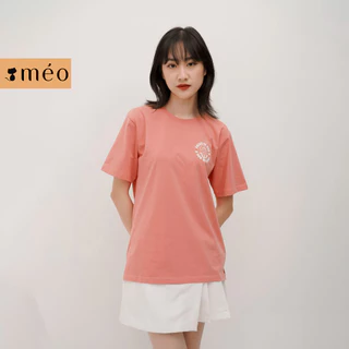 Áo thun nữ Méo shop tay ngắn cổ tròn cotton freesize Phieu Be Ngoan