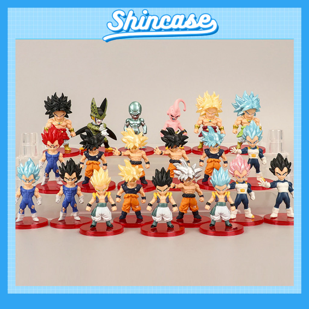 Mô hình Dragon Ball chibi nhân vật 7 Viên Ngọc Rồng Songoku cao 7cm - Shin Case