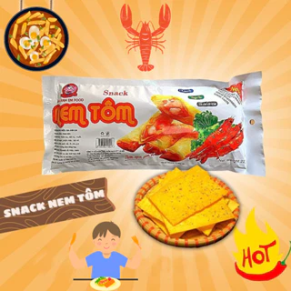 Snack nem tôm Ba Anh Em Food siêu ngon cay cay giòn rụm - giá sỉ