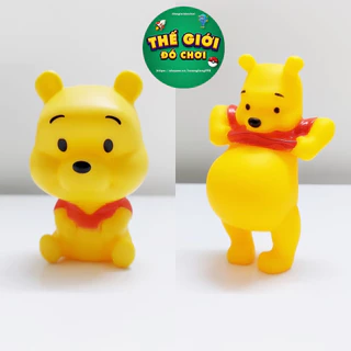 Mô Hình Gấu Pooh dễ thương, phụ kiện chụp hình, trang trí bánh kem sinh nhật