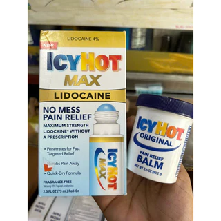 Dầu Nóng Xoa Bóp Giảm Đau ICYHOT Mỹ - Dạng Hũ Và Dạng Lăn