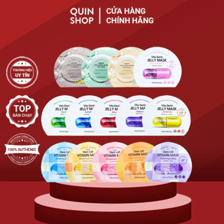 Mặt Nạ Giấy Sáng Da, Giảm Mụn, Chống Lão Hóa, Dưỡng Ẩm Banobagi Vita Genic Jelly, Stem Cell Vitamin, Super Collagen Mask