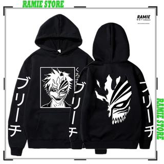 Áo hoodie Nam Anime Kurosaki Ichigo hoodie Nam Nữ có mũ trùm đầu | Ramiestore1 | mẫu HOT bán chạy