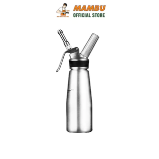 [Sỉ] Bình xịt kem Mosa 0.5L nắp inox - Thiết bị máy móc pha chế