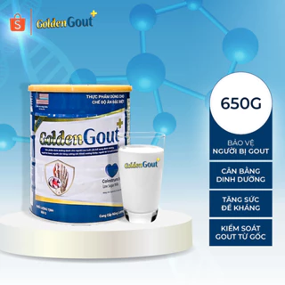 Sữa Non GOLDEN GOUT Chuyên Biệt Cho Người Bị Gout Và Xương Khớp - Lon 650g