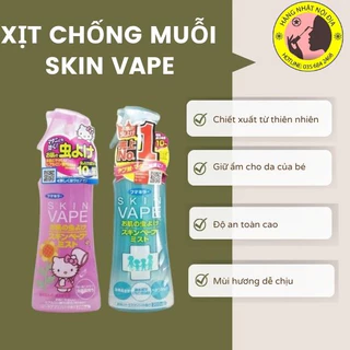 Xịt chống muỗi Skin Vape Nhật Bản 200ml