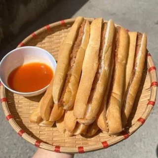 set 10c bánh mì que chuẩn gốc Hải Phòng kèm chí chương💥DTFoods(CHUYÊN SỈ)