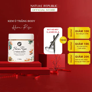 Kem Ủ trắng da Body Hera Rise giúp  mềm mịn trắng sáng 200gr