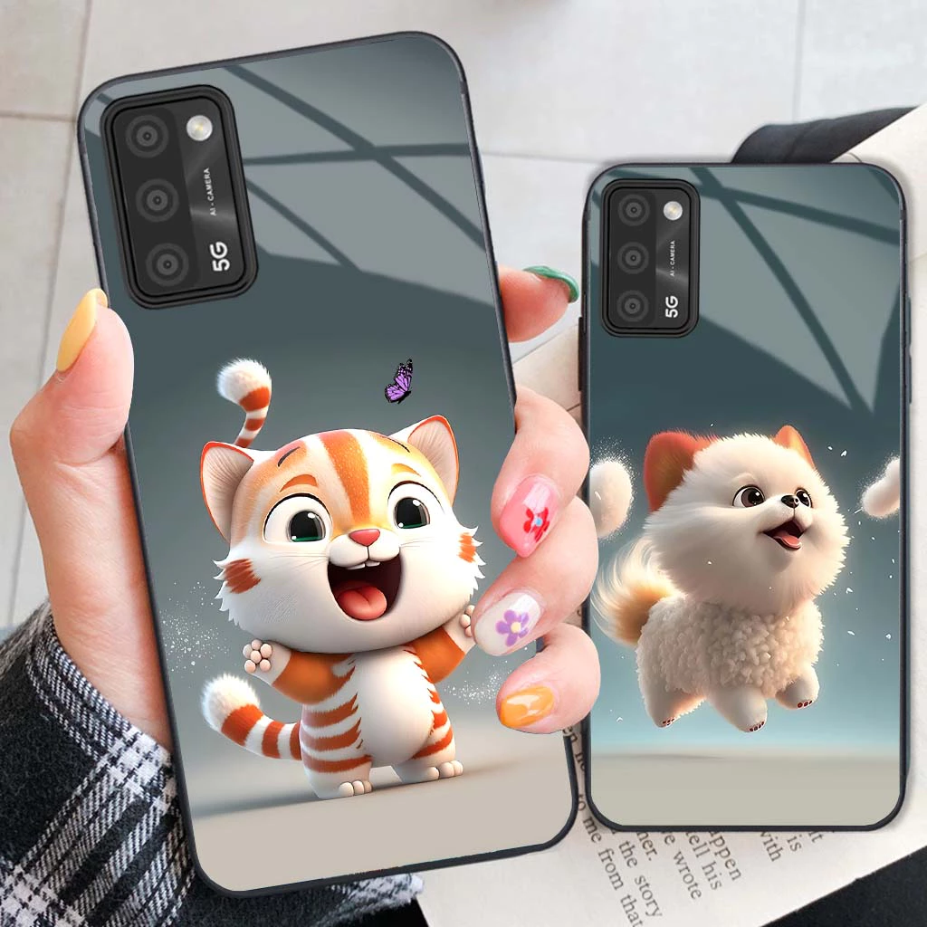 Ốp Lưng Oppo A16, A52, A92 Thiết kế bộ 12 con giáp siêu cute