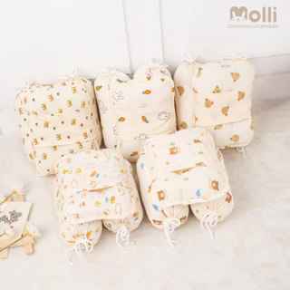 Bộ Chặn bông Cao cấp Muslin Organic Molli