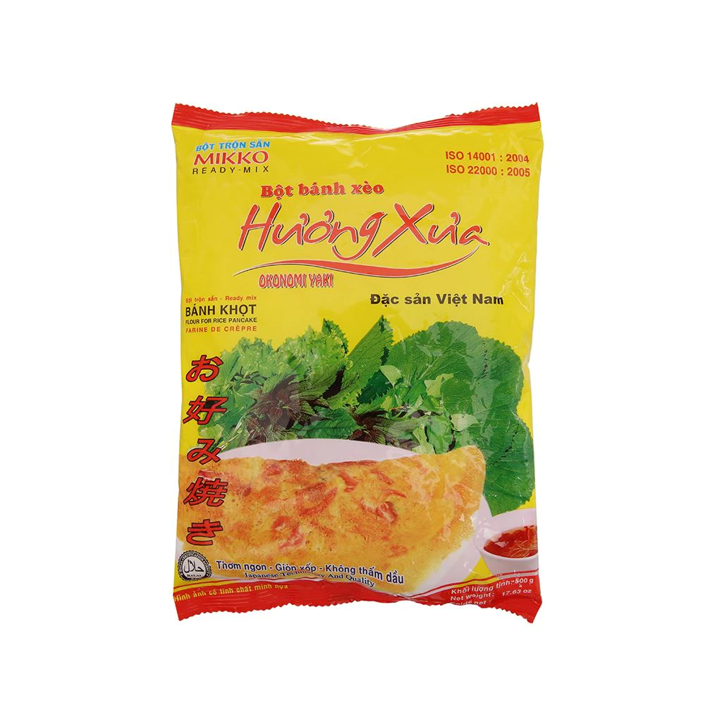 Bột bánh xèo Mikko Hương Xưa gói 500g