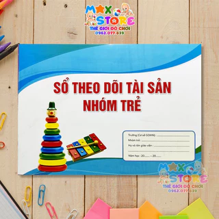 Sổ Theo Dõi Tài Sản Nhóm Trẻ Khổ A4