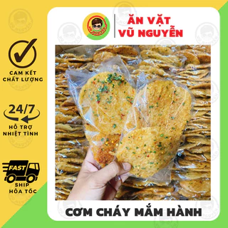 Combo 10 Gói Cơm Cháy Chiên Nước Mắm Hành  - Ăn Vặt Vũ Nguyễn Vừa Ngon Vừa Rẻ - Ship Hỏa Tốc