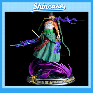 Mô Hình One Piece Figure Zoro Hiệu Ứng Haki Cao 34cm Trang Trí Để Bàn - Shin Case