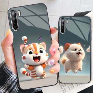 Ốp Lưng Oppo A91, Reno 3 Thiết kế bộ 12 con giáp siêu cute