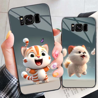 Ốp Lưng Samsung S8, S8+ Thiết kế bộ 12 con giáp siêu cute