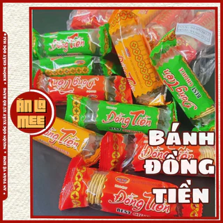 Bánh quy đồng tiền Hải Việt bịch 10 gói  Tiệm ăn vặt ĂN LÀ MÊ