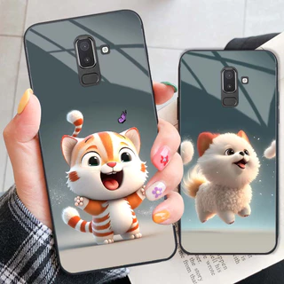 Ốp Lưng Samsung A6+, J8 Thiết kế bộ 12 con giáp siêu cute