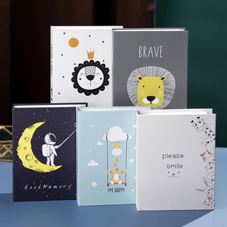 Album ảnh 6x9, 9x12, đựng 200 ảnh, bìa cứng, họa tiết xinh xắn