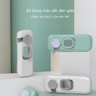 Khóa tủ lạnh cao cấp tiện lợi  Khóa ngăn kéo giúp bảo vệ an toàn cho bé-DREAM