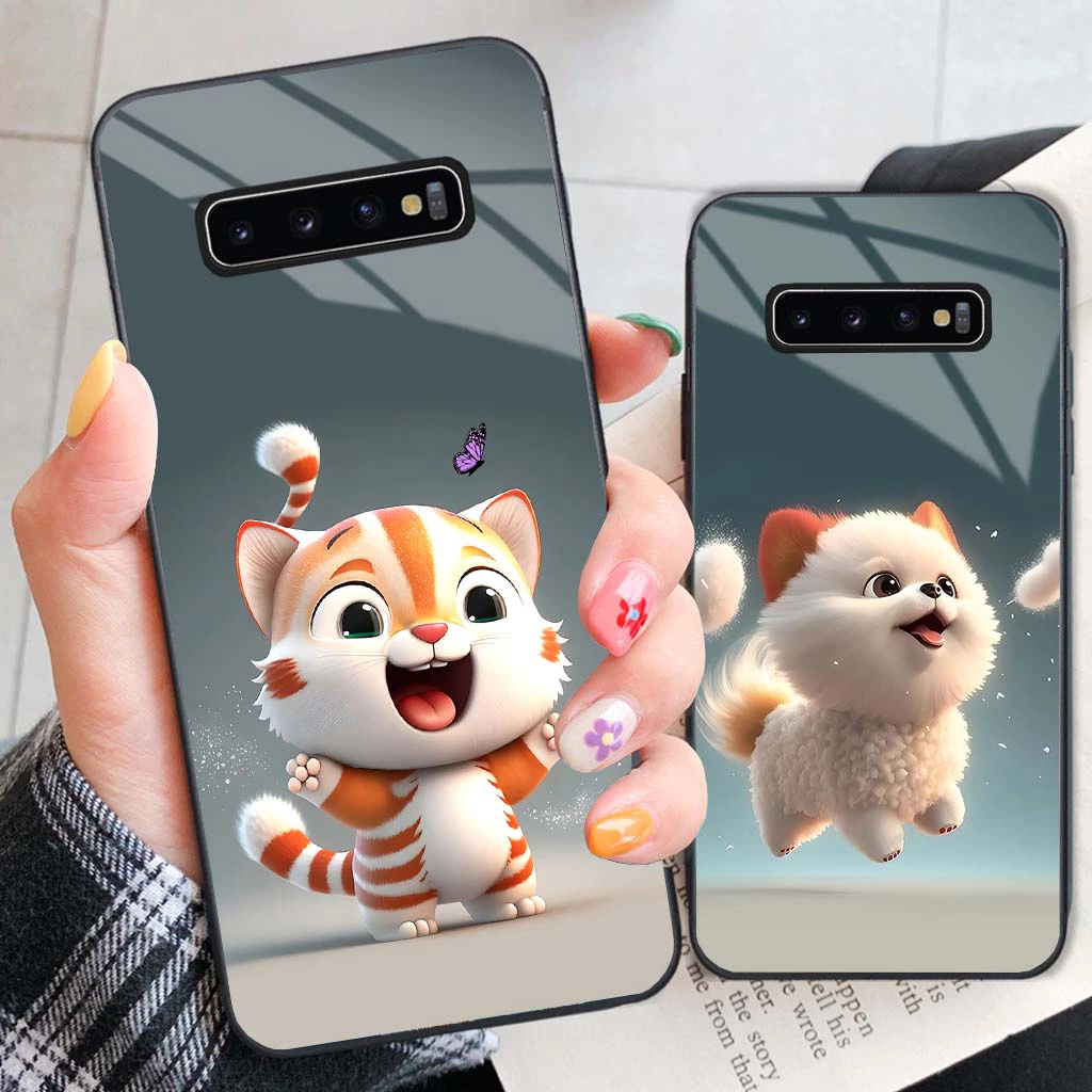 Ốp Lưng Samsung S10, S10E, S10+, S10 5G Thiết kế bộ 12 con giáp siêu cute