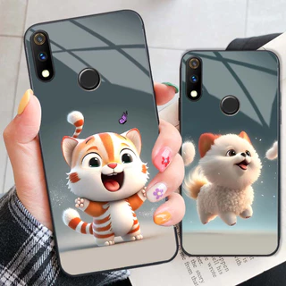 Ốp Lưng Realme 3, 3 Pro Thiết kế bộ 12 con giáp siêu cute