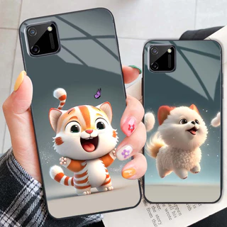 Ốp Lưng Realme C11, C11 2021, C20, C21 Thiết kế bộ 12 con giáp siêu cute