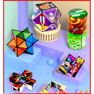 Rubik 3D Magic Rubik 2x2, 3x3, 4x4 Từ Tính Thay Đổi Hình Dạng Độc Đáo Phát Triển Trí Sáng Tạo Cho Trẻ Bống Shop 36