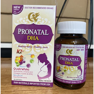 Pronatal Viên bổ bà bầu Bổ sung sắt, acid folic, vitamin cho mọi phụ nữ mang thai và cho con bú