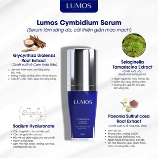 Lumos Cymbidium Serum - Serum Cải thiện Giãn Mao Mạch Làm Sáng Da 30ml