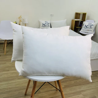 Ruột gối nằm bông gòn 45cmx65cm, ruột gối đầu vải 100% cotton mềm mịn, thoáng mát, vỏ ruột gối có khóa kéo