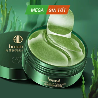 Hộp 60 Miếng Mặt Nạ Dưỡng Mắt Tảo Biển, Giảm Quầng Thâm, Bọng Mắt, Nhăn Mắt Của Bioaqua