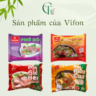 Combo 5 gói bún, phở, bánh đa ăn liền của Vifon