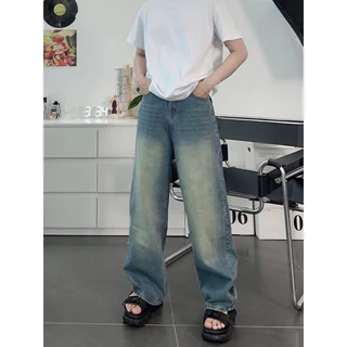 QUẦN BAGGY JEANS ỐNG RỘNG LOANG SEA 1003 FORM TO UNISEX NAM NỮ (hình chụp thật)