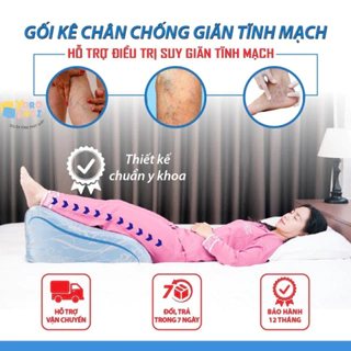 Gối kê chân hỗ trợ điều trị suy giãn tĩnh mạch thương hiệu Yorokobi- Chính hãng