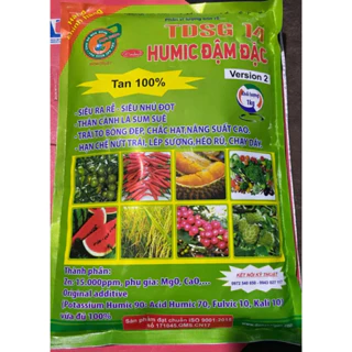 Phân bón HUMIC ĐẬM ĐẶC (gói 1kg) siêu ra rễ cực mạnh, cải tạo đất tơi xốp, lá to xanh dày bóng mướt, bật chồi, nhú đọt