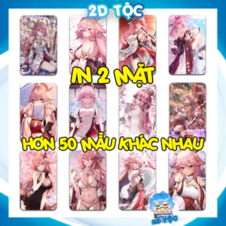 [HÀNG CÓ SẴN] Thẻ Card Bo Góc in 2 mặt Yae Miko Game Genshin Impact (2) - Giấy Dày Cứng - Có Cán Màng – 2D Tộc Shop