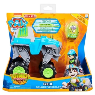 Paw Patrol xe Rex có công năng kèm chó cứu hộ và khủng long tí hon