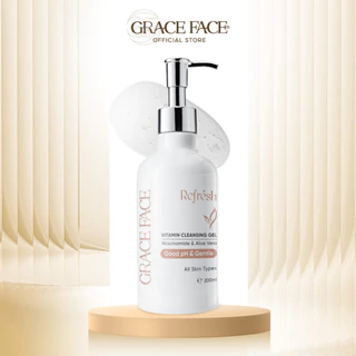 Sữa rửa mặt dịu nhẹ cho da dầu mụn, da nhạy cảm Grace Face dạng gel pH 5.56 200ml