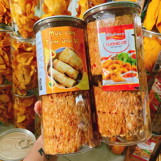 Mực Cán Tẩm Gia Vị nguyên miêng con 300g MTFood