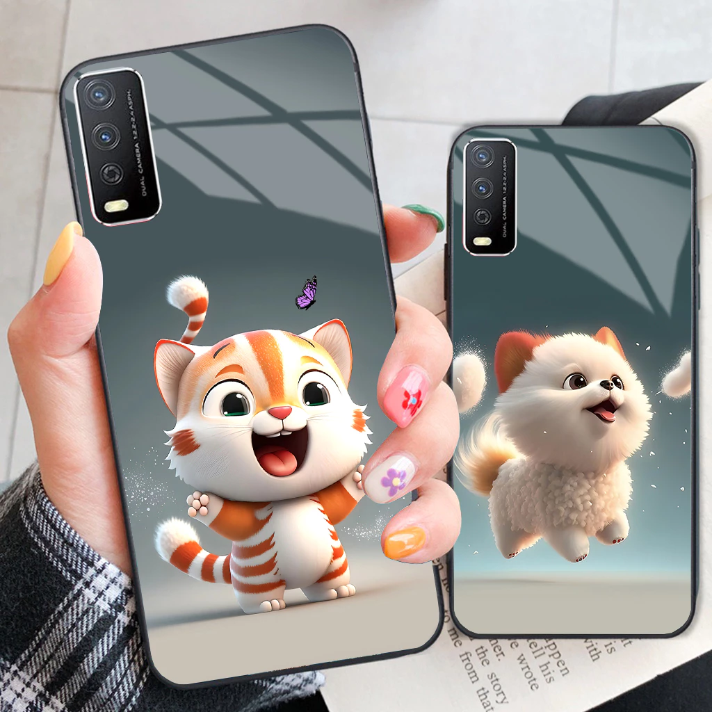 Ốp Lưng Vivo Y12S, Y20, Y20S Thiết kế bộ 12 con giáp siêu cute