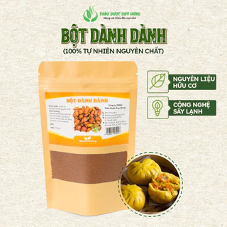 Bột Dành Dành Nguyên Chất Tạo Màu Vàng Cho Xôi, Bánh, Thạch - Bột Tạo Màu Thực Phẩm Tự Nhiên