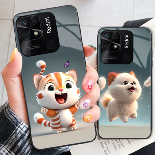 Ốp Lưng Xiaomi Redmi 10C Thiết kế bộ 12 con giáp siêu cute